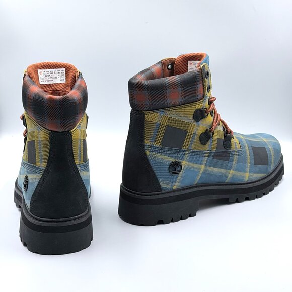 Timberland Vibram Plaid Waterproof Boots - Picture 3 of 13